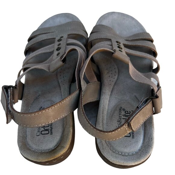 Croft & Barrow Ortholite Sandals Women’s Size 7 M Comfort Shoes - Picture 4 of 12